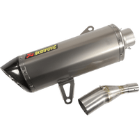 AKRAPOVIC Slip-On Scooter Muffler Stainless Steel SY3SO1HRSS/1