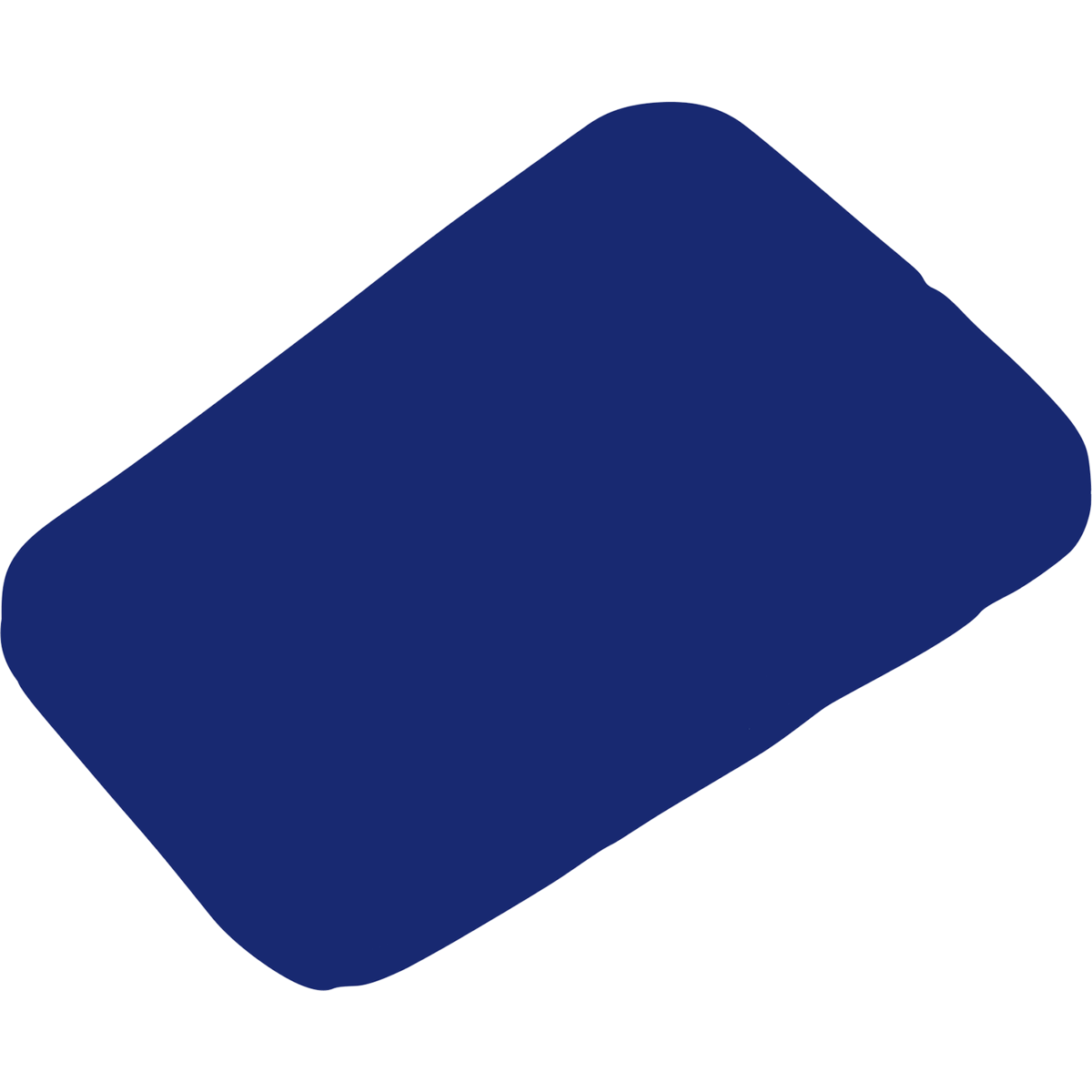 SADDLEMEN Pad Do-It-Yourself Medium Raw Blue