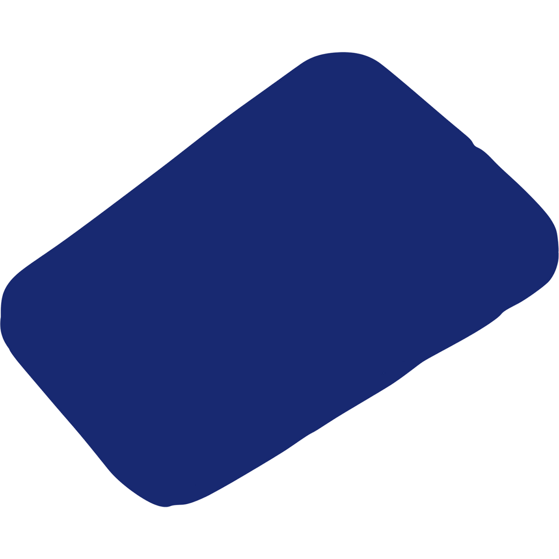 SADDLEMEN Pad Do-It-Yourself Medium Raw Blue