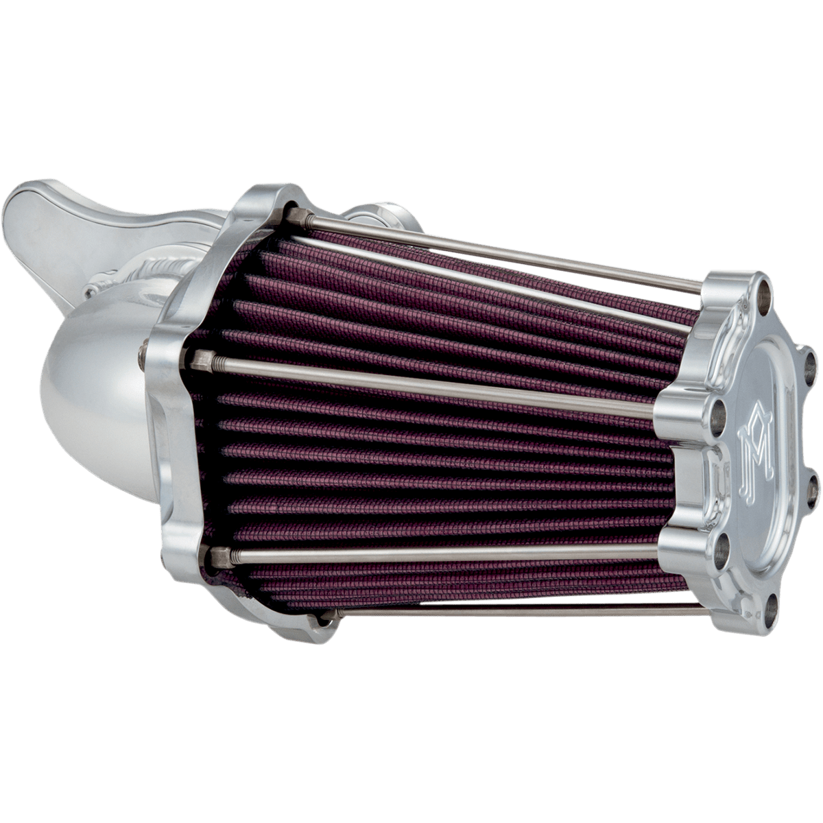 PERFORMANCE MACHINE PM Fast Air Intake Cleaner Chrome 02062049CH