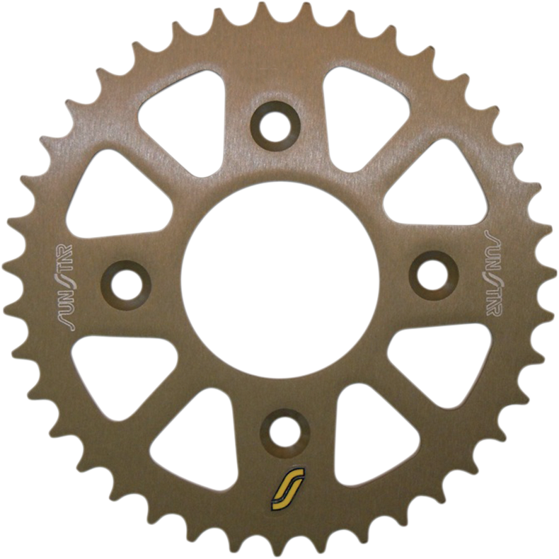 SUNSTAR SPROCKETS Rear Sprocket 39 Tooth Honda Works/Gold