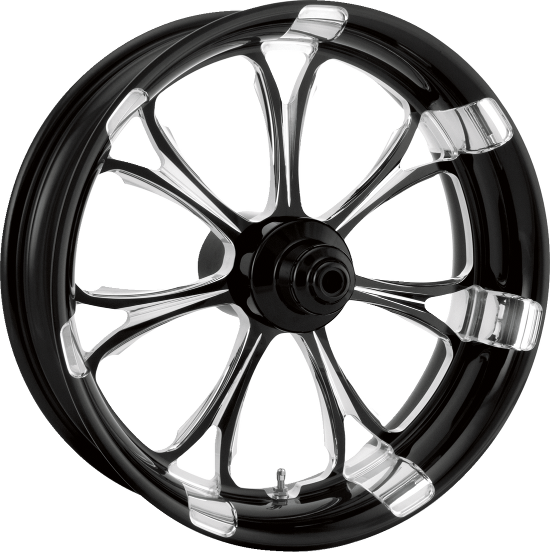 PERFORMANCE MACHINE PM Wheel Paramount Front Dual Disc/without ABS Platinum Cut™ 21x3.5 '08+ FL 12027106PARJBMP