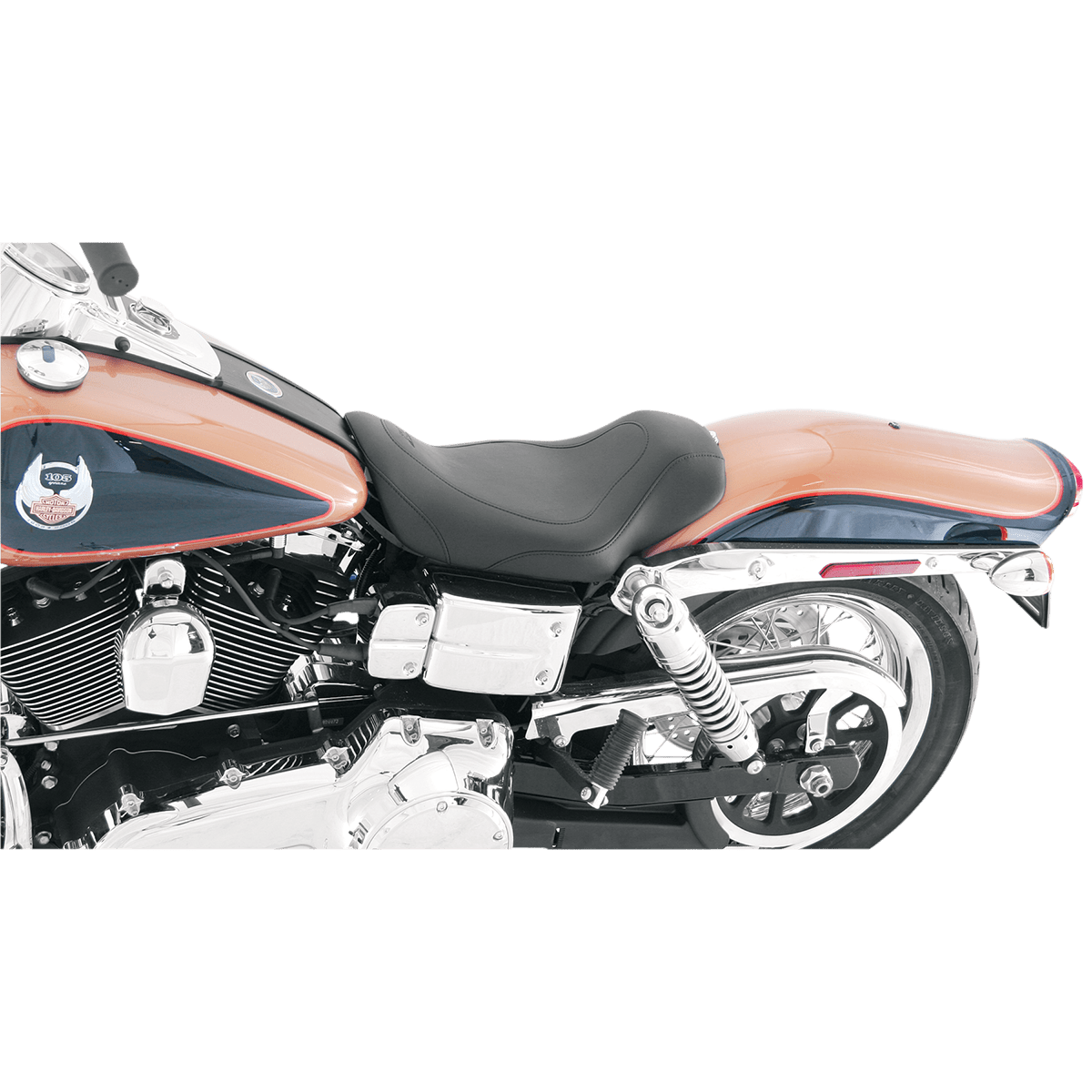 MUSTANG Tripper™ Solo Seat Tuck and Roll Dyna 76580