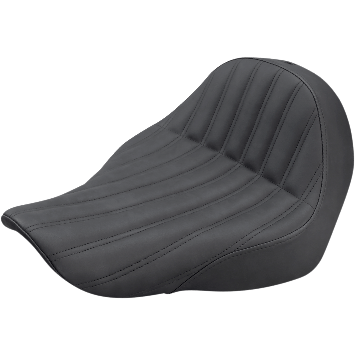 SADDLEMEN Knuckle Solo Seat Ribbed Black 818290023