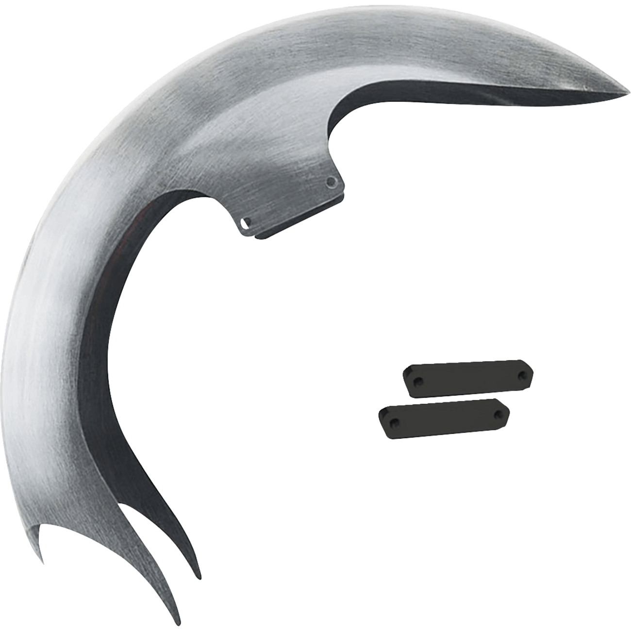 PAUL YAFFE BAGGER NATION Talon Front Fender 23" Wheel With Black Fender Adapter Touring Models TALON2314LB