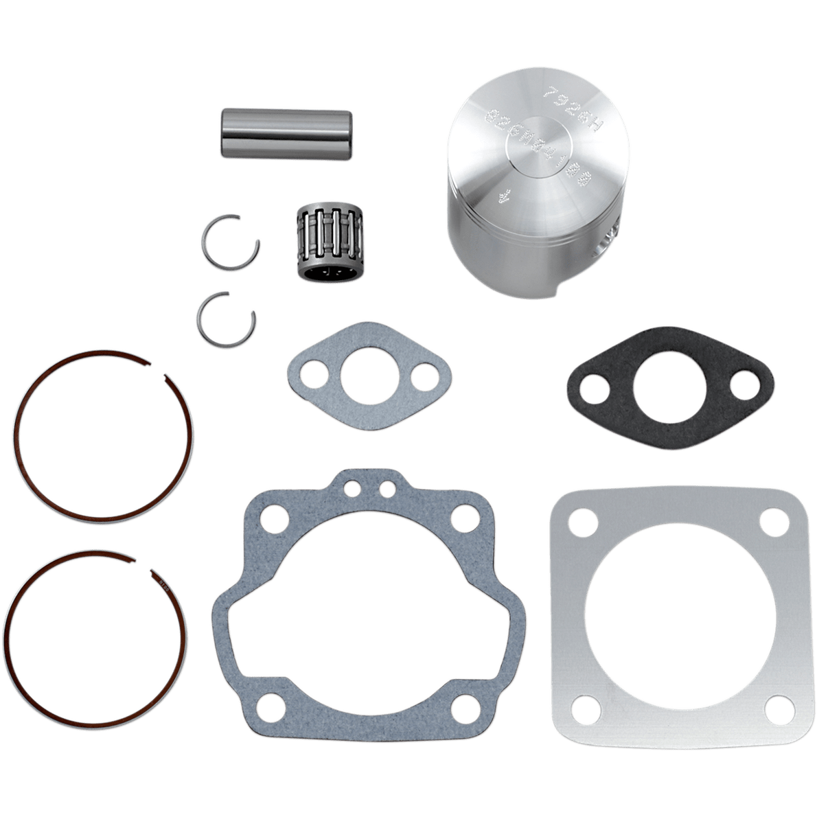 WISECO Piston Kit with Gaskets Standard JR/LT50 | KDX/KFX50 PK1665