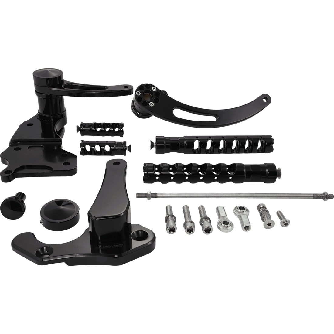 ACCUTRONIX Forward Control Black Slotted FC405SSAKB