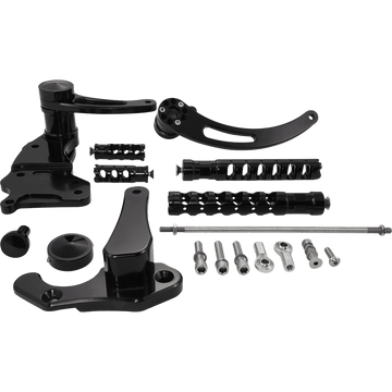 ACCUTRONIX Forward Control Black Slotted FC405SSAKB