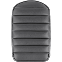 SADDLEMEN Sissy Bar Pad Tuck-n-Roll Black 041146