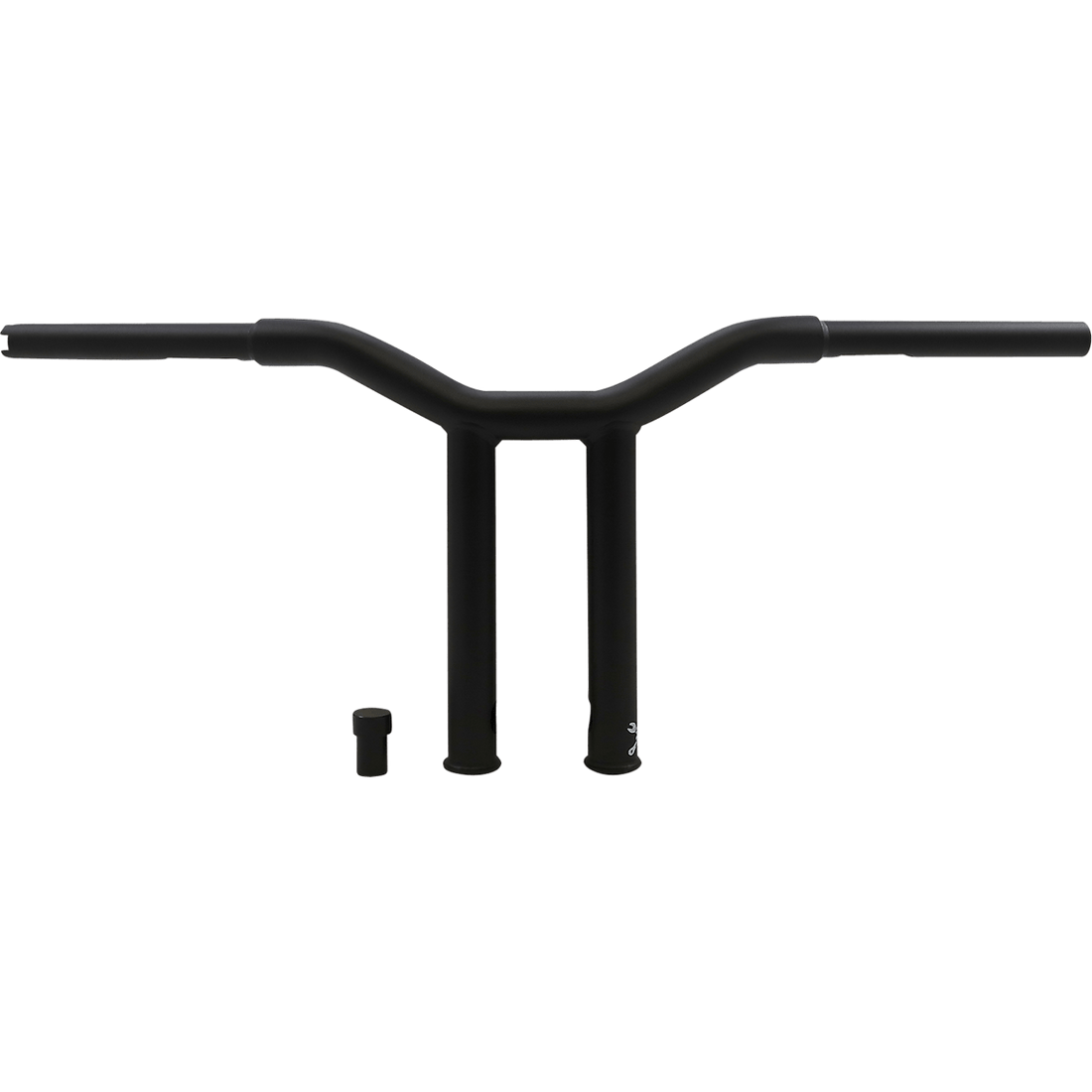 BURLY BRAND Handlebar Dominator Straight 10" Matte Black B126071SB