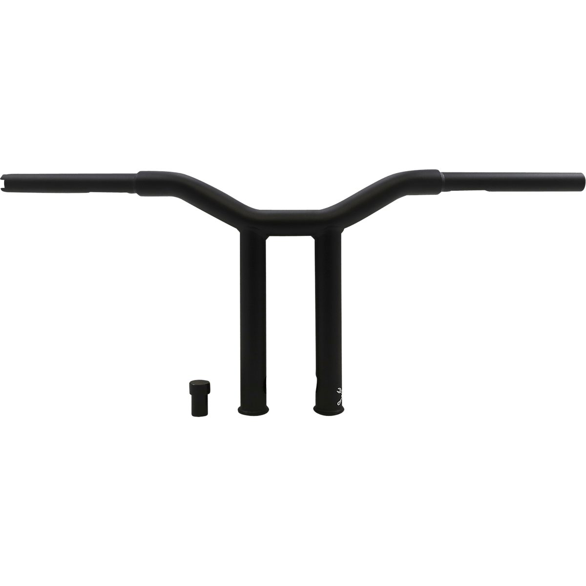 BURLY BRAND Handlebar Dominator Straight 10" Matte Black B126071SB