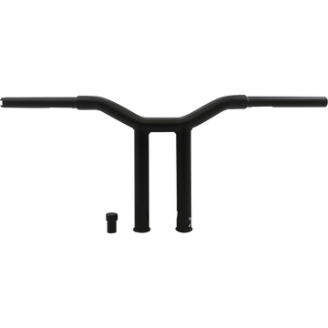 BURLY BRAND Handlebar Dominator Straight 10" Matte Black B126071SB