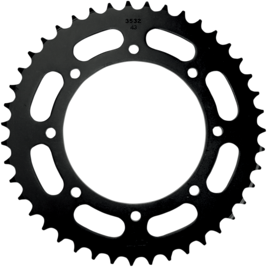 SUNSTAR SPROCKETS Steel Rear Sprocket 42-Tooth Kawasaki