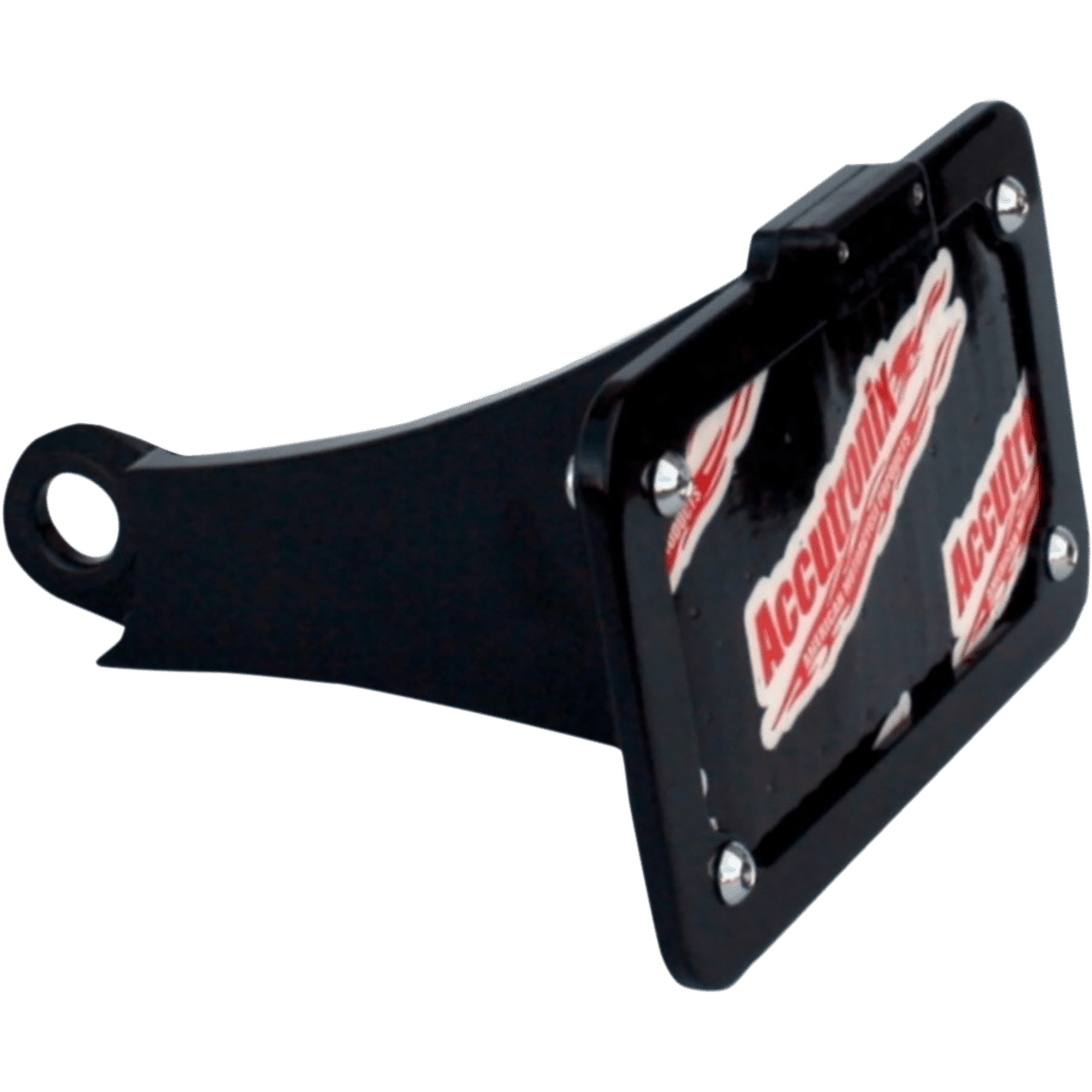 ACCUTRONIX Side Mount License Plate Assembly Black LPF106HVB