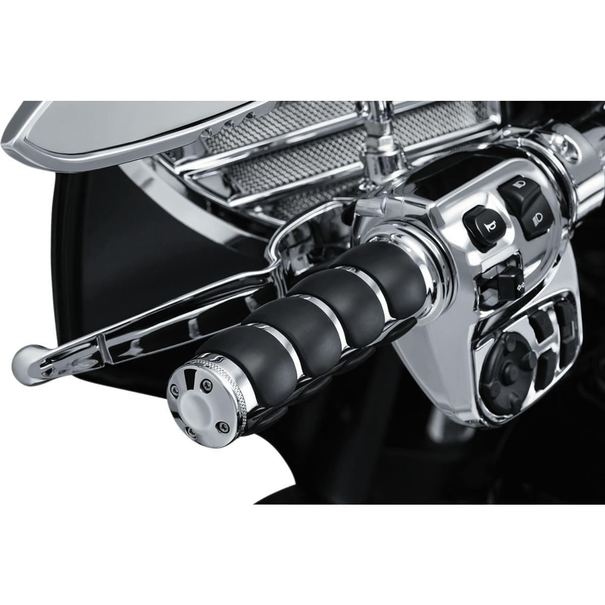 KURYAKYN Grips ISO® Dual Cable Chrome