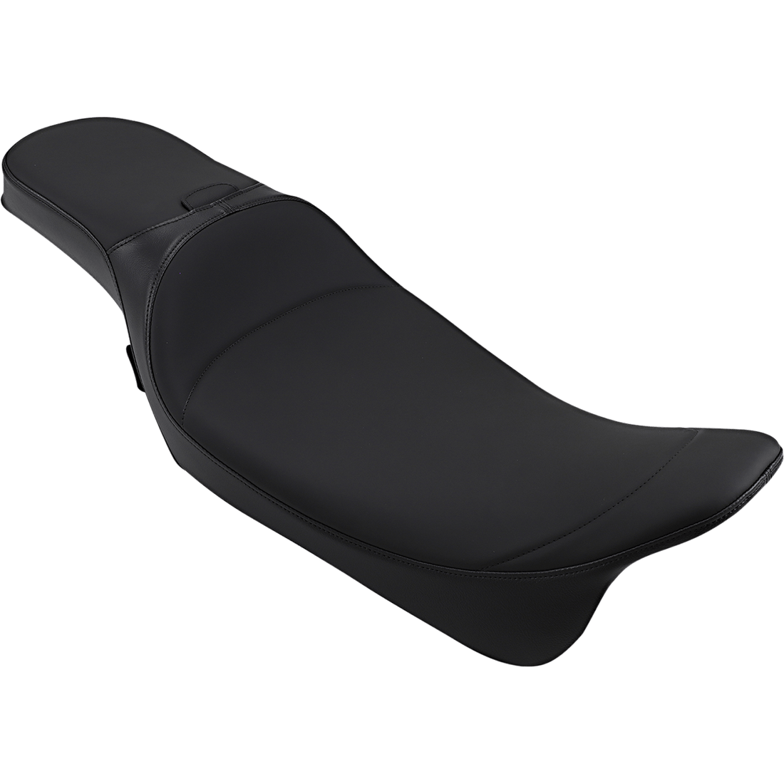 DRAG SPECIALTIES Extended Reach Predator Seat Mild Stitched Driver's Backrest FL '08-'23