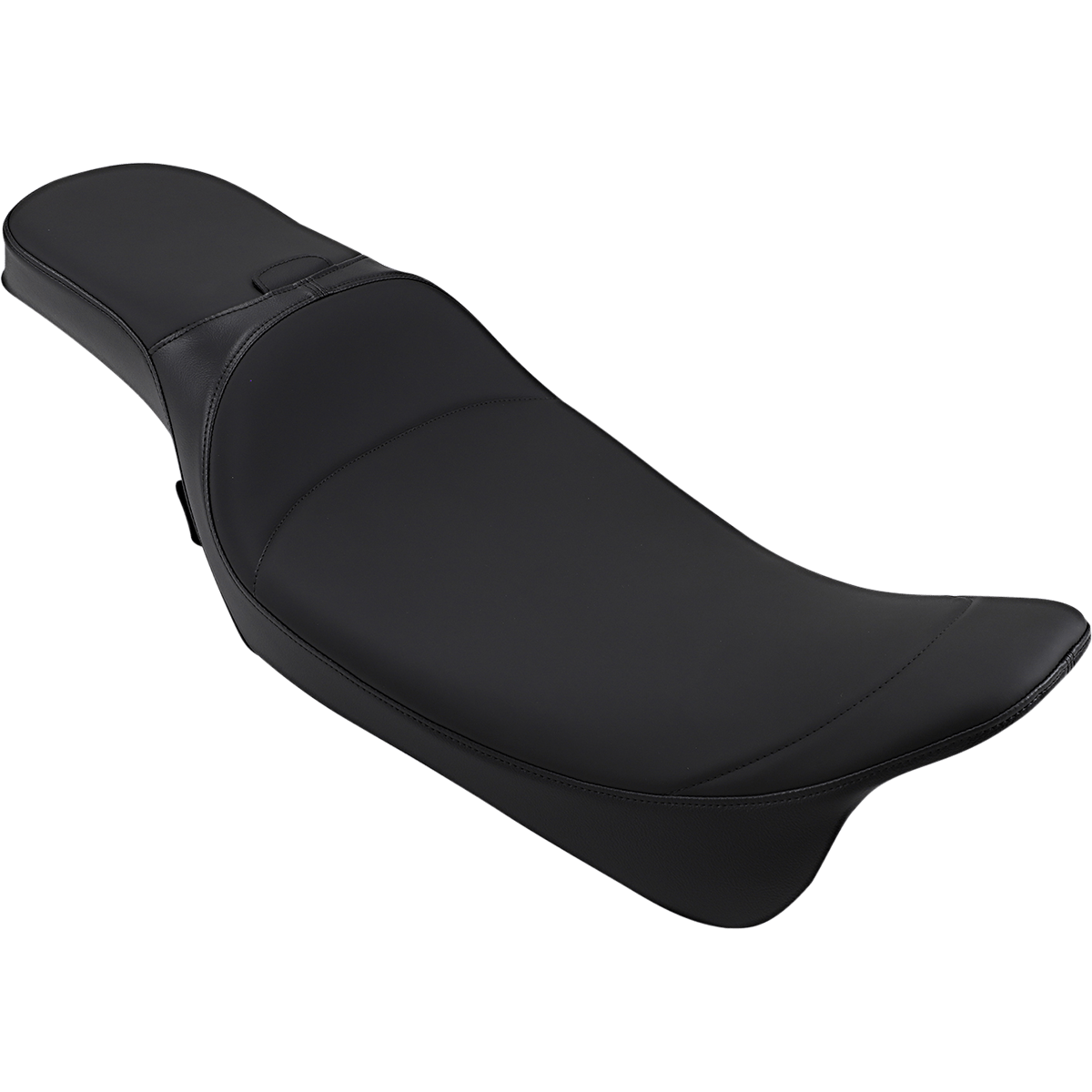 DRAG SPECIALTIES Extended Reach Predator Seat Mild Stitched Driver's Backrest FL '08-'23