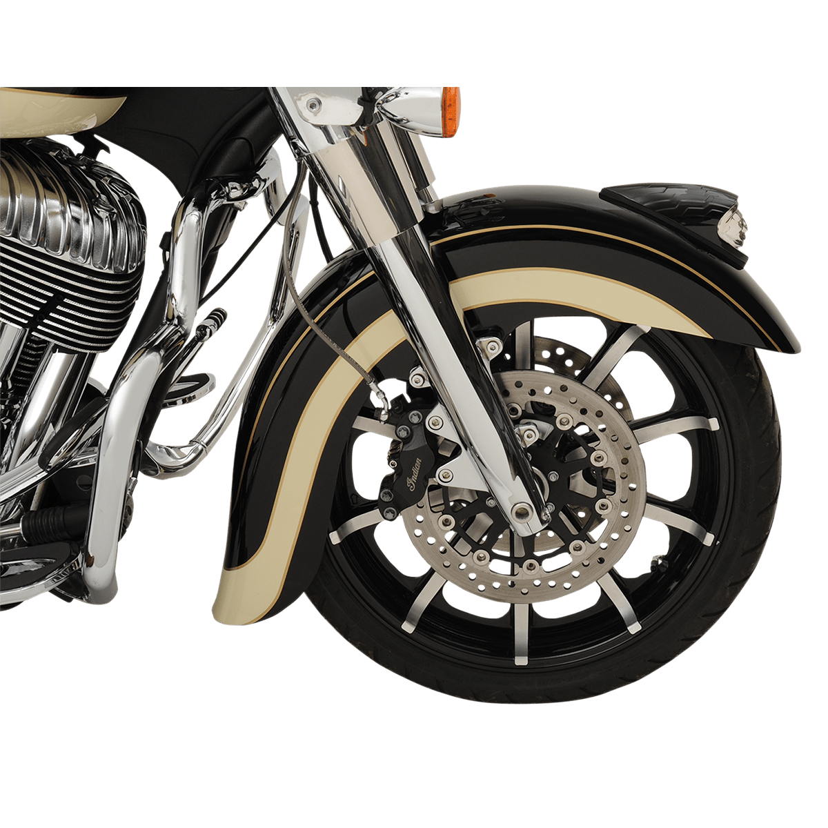 KLOCK WERKS Front Fender Steel Indian/Chief 16"-19" KWF040400