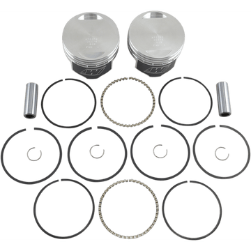 WISECO Piston Kit +0.020" Evolution Big Twin 1340 cc