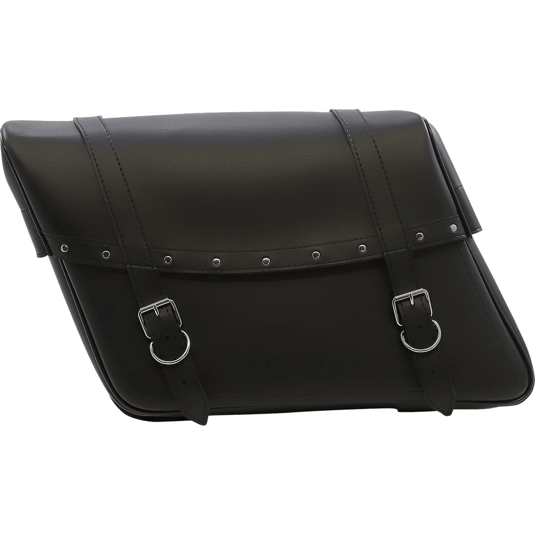 SADDLEMEN Highwayman Rivet Slant-Style Saddlebags Jumbo X02103042