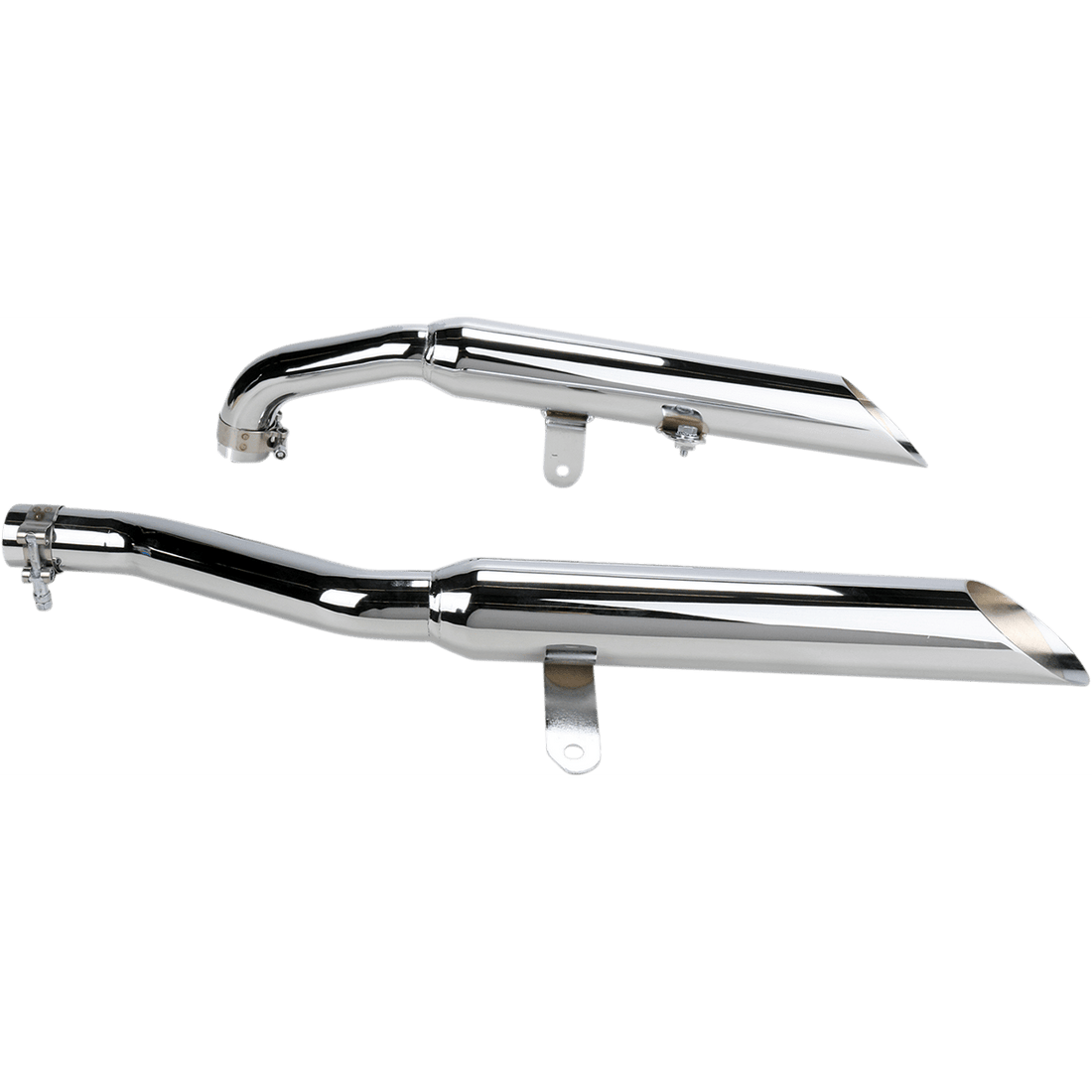 COBRA Slashcut Mufflers Chrome XV750/1100 2165SC