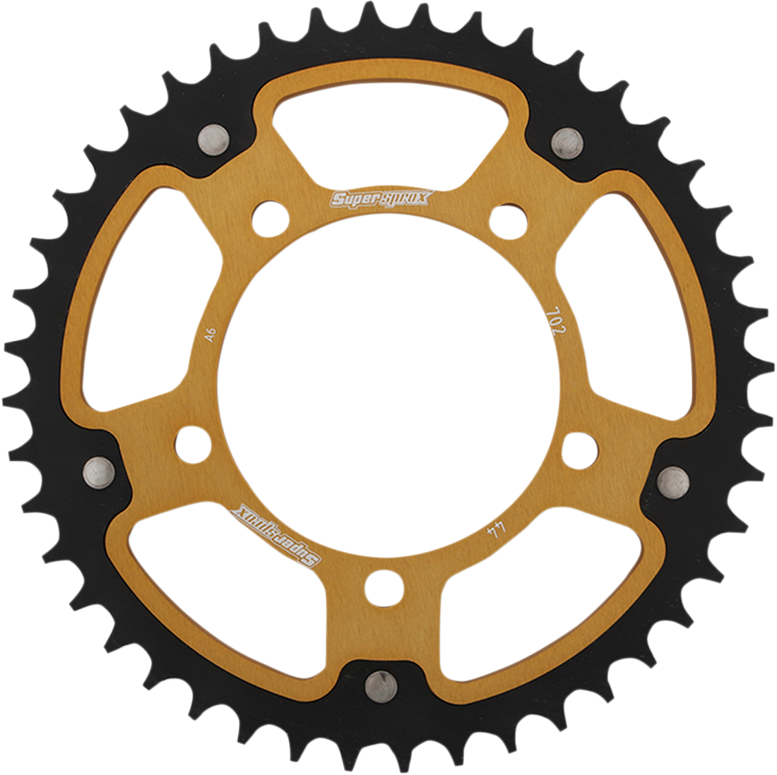 SUPERSPROX Stealth Rear Sprocket 44 Tooth Gold Aprilia RST70244GLD