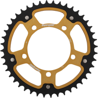 SUPERSPROX Stealth Rear Sprocket 44 Tooth Gold Aprilia RST70244GLD