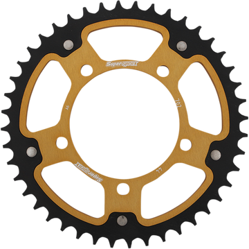 SUPERSPROX Stealth Rear Sprocket 44 Tooth Gold Aprilia RST70244GLD