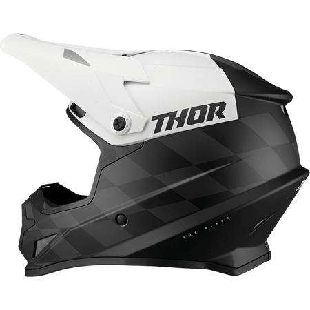 THOR Sector Helmet Birdrock Black/White XL