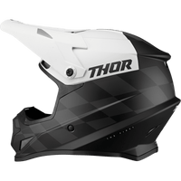 THOR Sector Helmet Birdrock Black/White Small