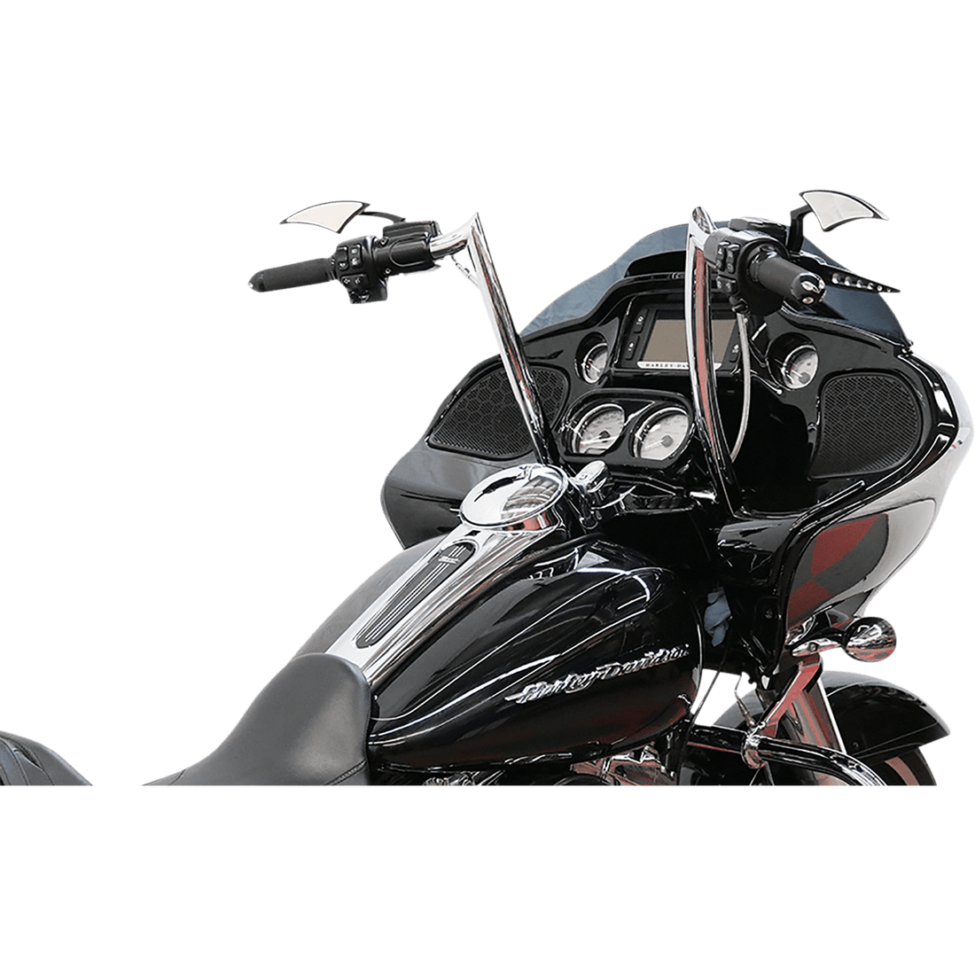 PAUL YAFFE BAGGER NATION Handlebar Monkey 14" Chrome H00915