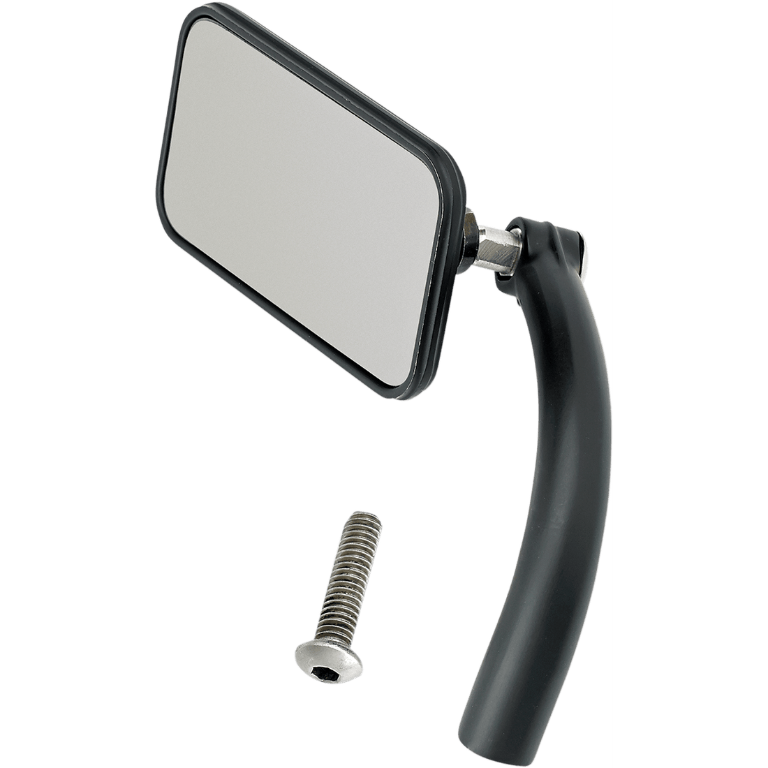 BILTWELL Rectangular Mirror Black