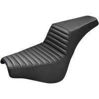 SADDLEMEN Step-Up Seat Front Tuck-n-Roll Black 81830171