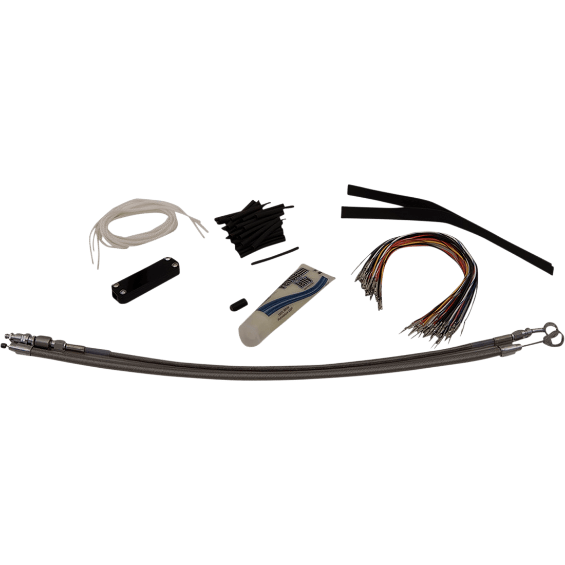 FAT BAGGERS INC. Installation Kit Cable Clutch 14" Braided 109114