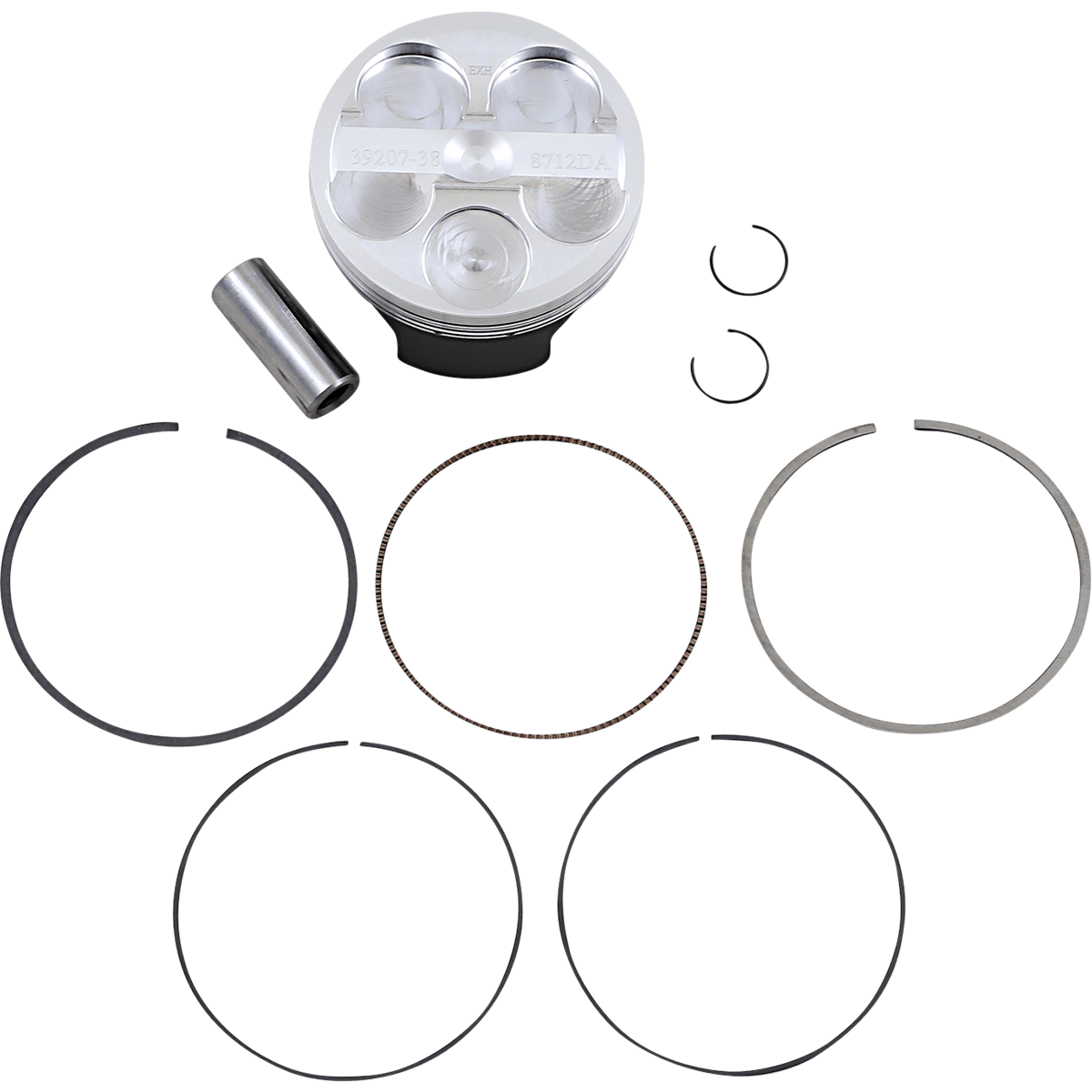 WOSSNER Piston Kit 76.96 mm Yamaha