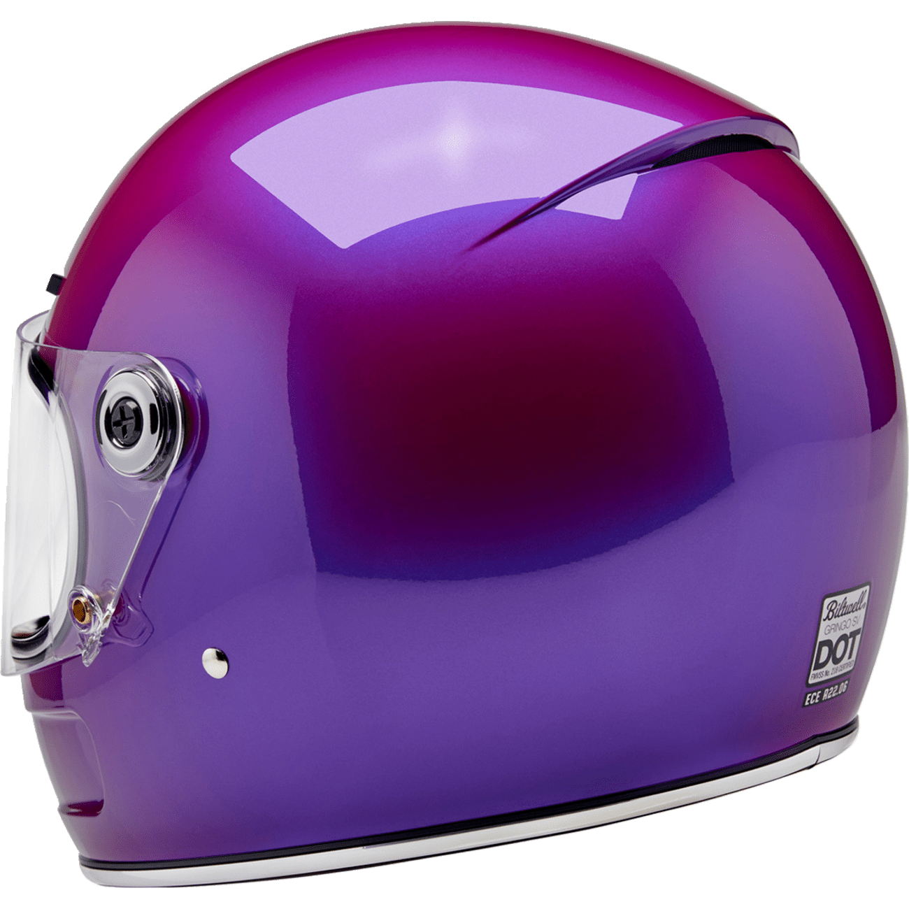 BILTWELL Gringo SV Helmet Metallic Grape Medium 1006339503