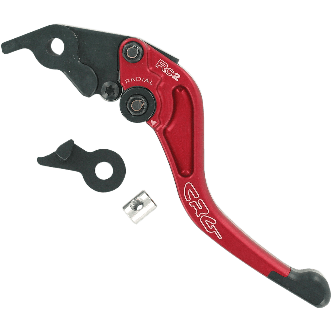 CRG Clutch Lever RC2 Short Red 2RB522HR