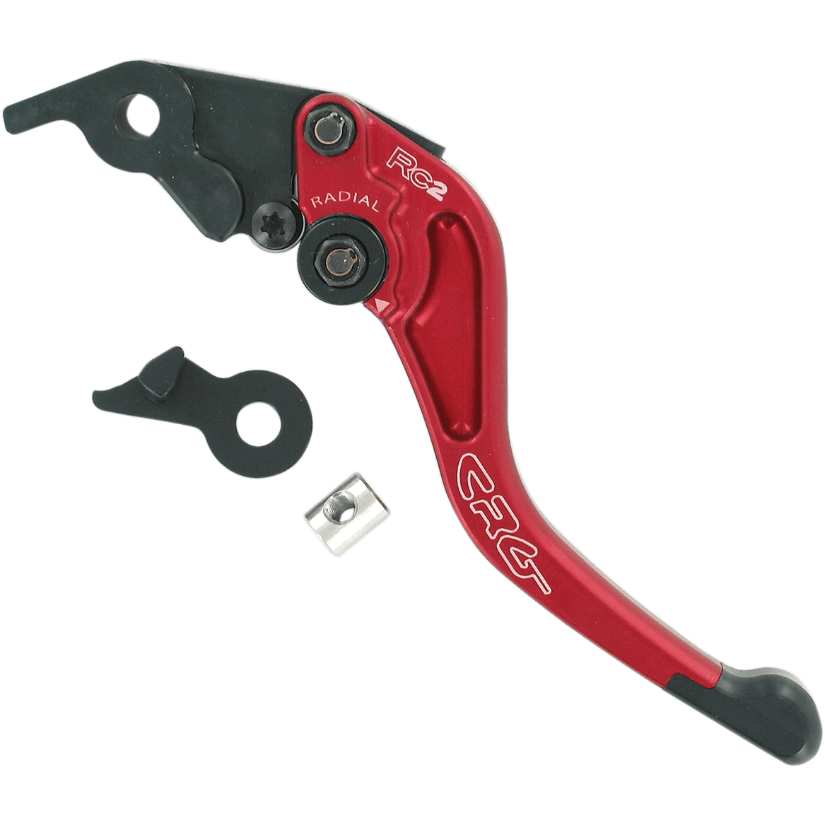 CRG Clutch Lever RC2 Short Red 2RB522HR