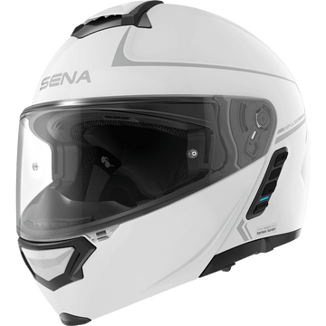 SENA Impulse Helmet Gloss White Medium IMPULSEGW00M1