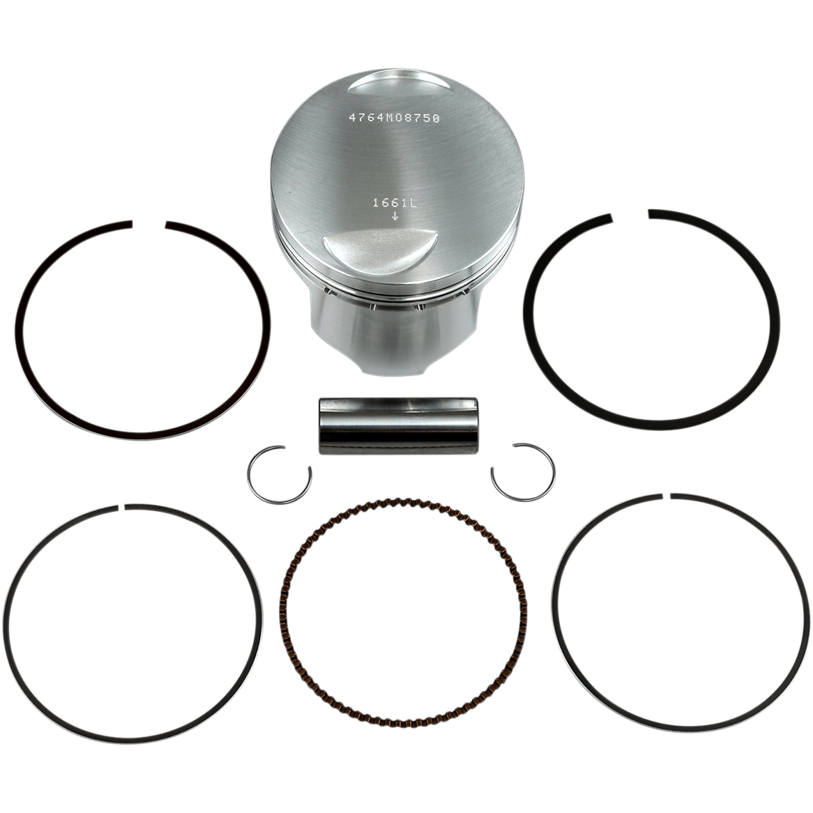 WISECO Piston Kit 87.50 mm Yamaha 4764M08750