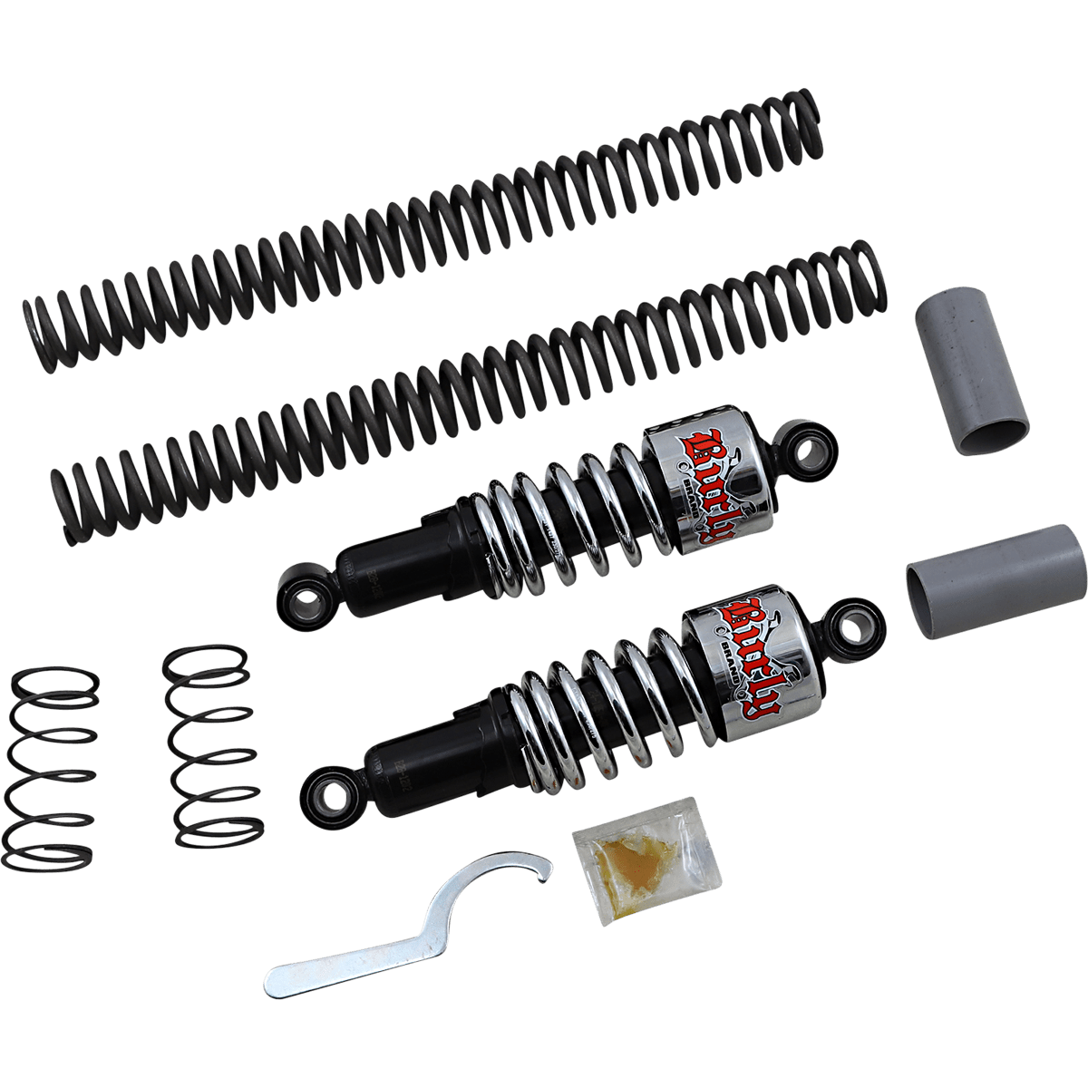 BURLY BRAND Suspension Kit Slammer Chrome '06 '17 FXD B281003