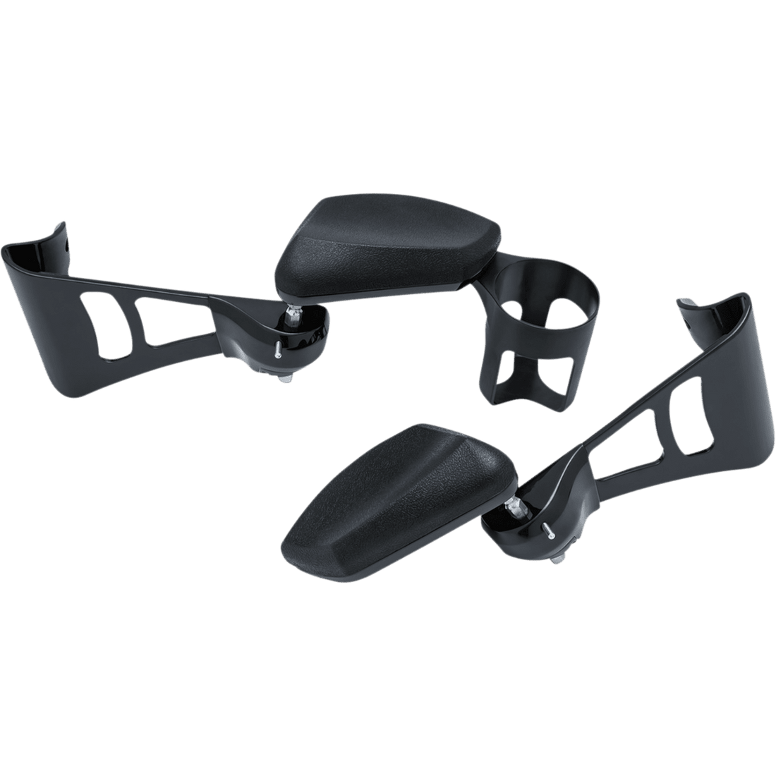 KURYAKYN Passenger Armrests Black FLH '14+