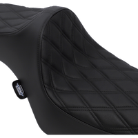 DRAG SPECIALTIES Predator III Seat Double Diamond Black Stitching XL '82-'03