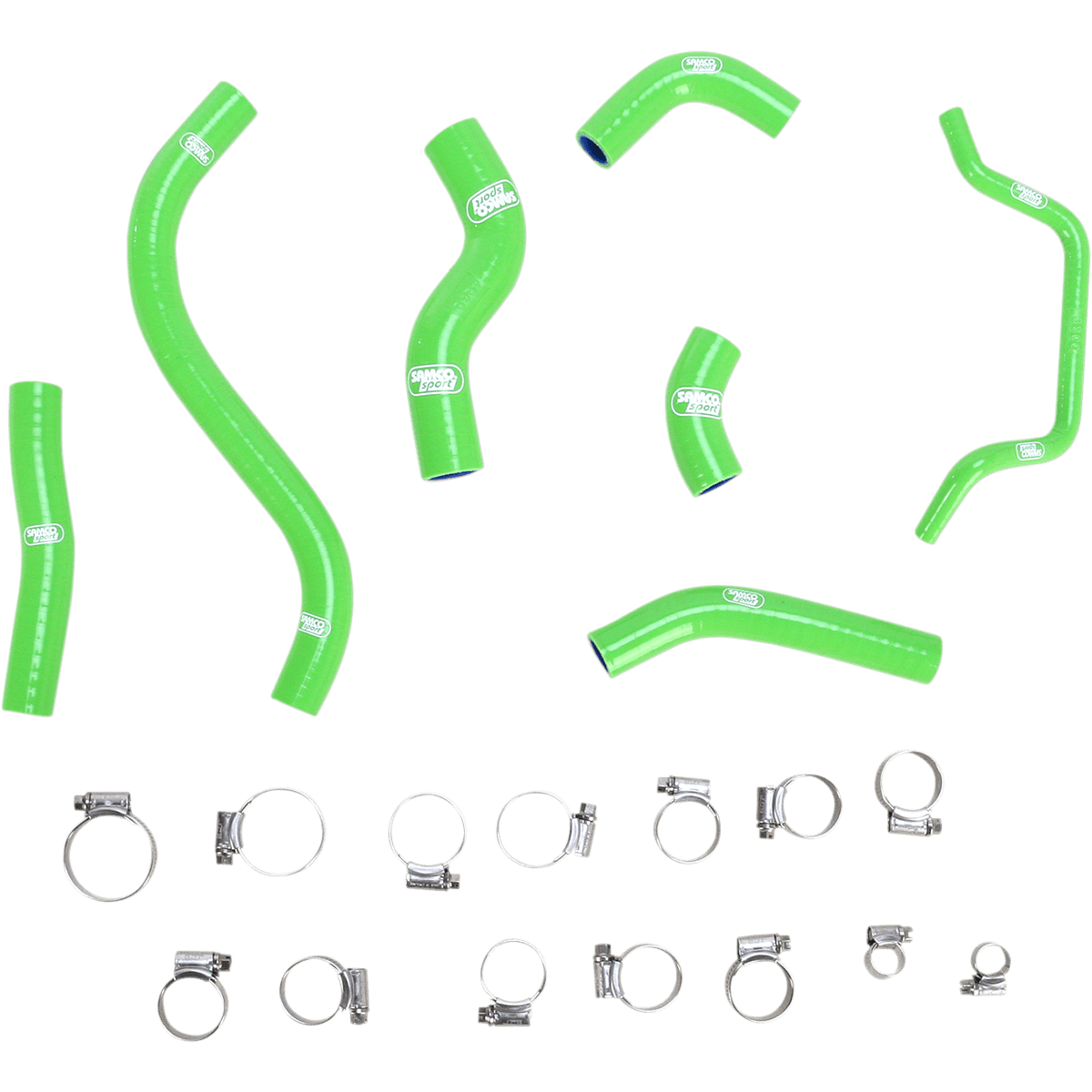 MOOSE RACING OEM Fit Radiator Hose Kit Green Kawasaki TCSKAW59GR