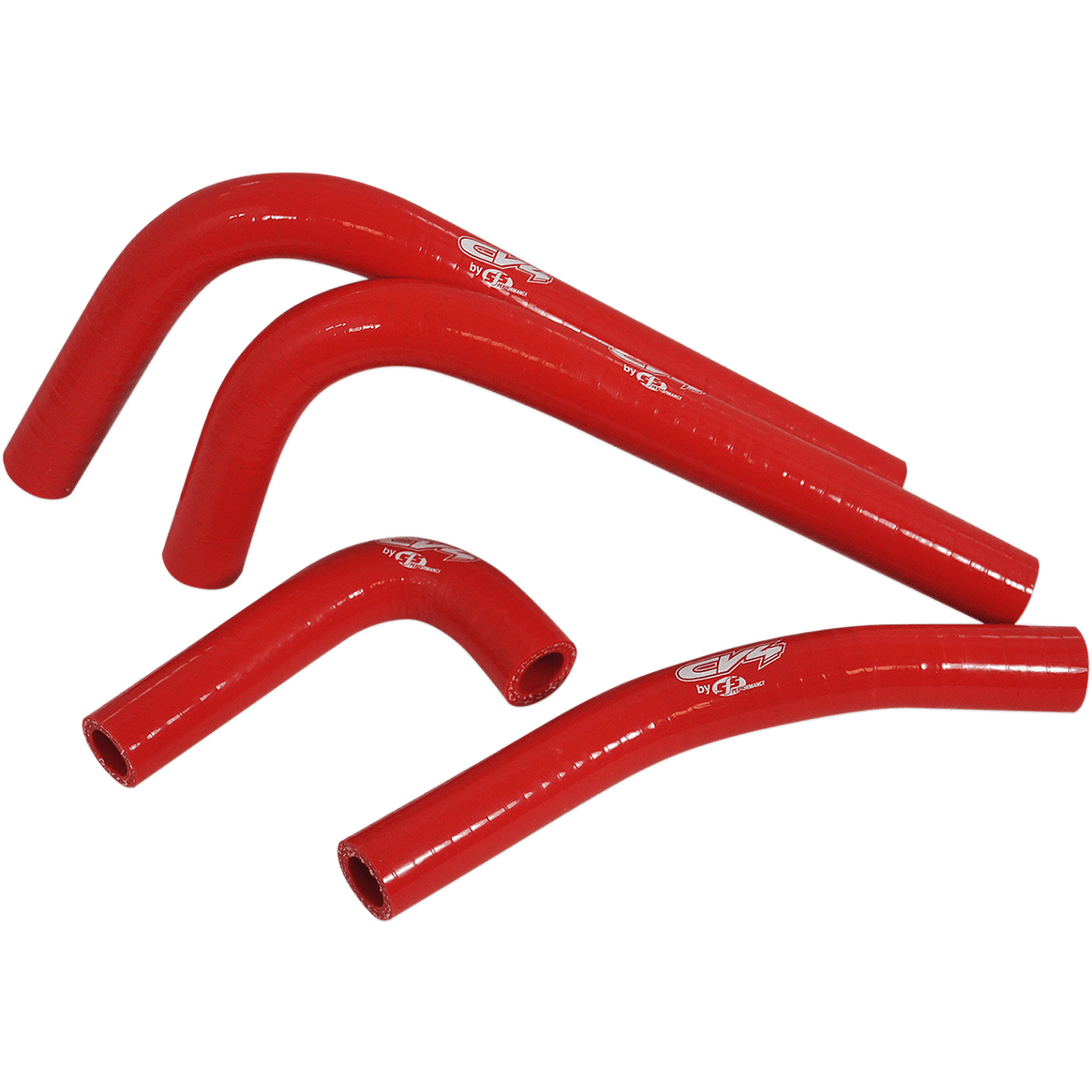 CV4 Performance Radiator Hose Kit Red Kawasaki