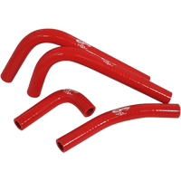 CV4 Performance Radiator Hose Kit Red Kawasaki