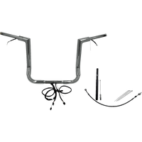 FAT BAGGERS INC. Handlebar Kit Flat Top 14" Chrome 612014