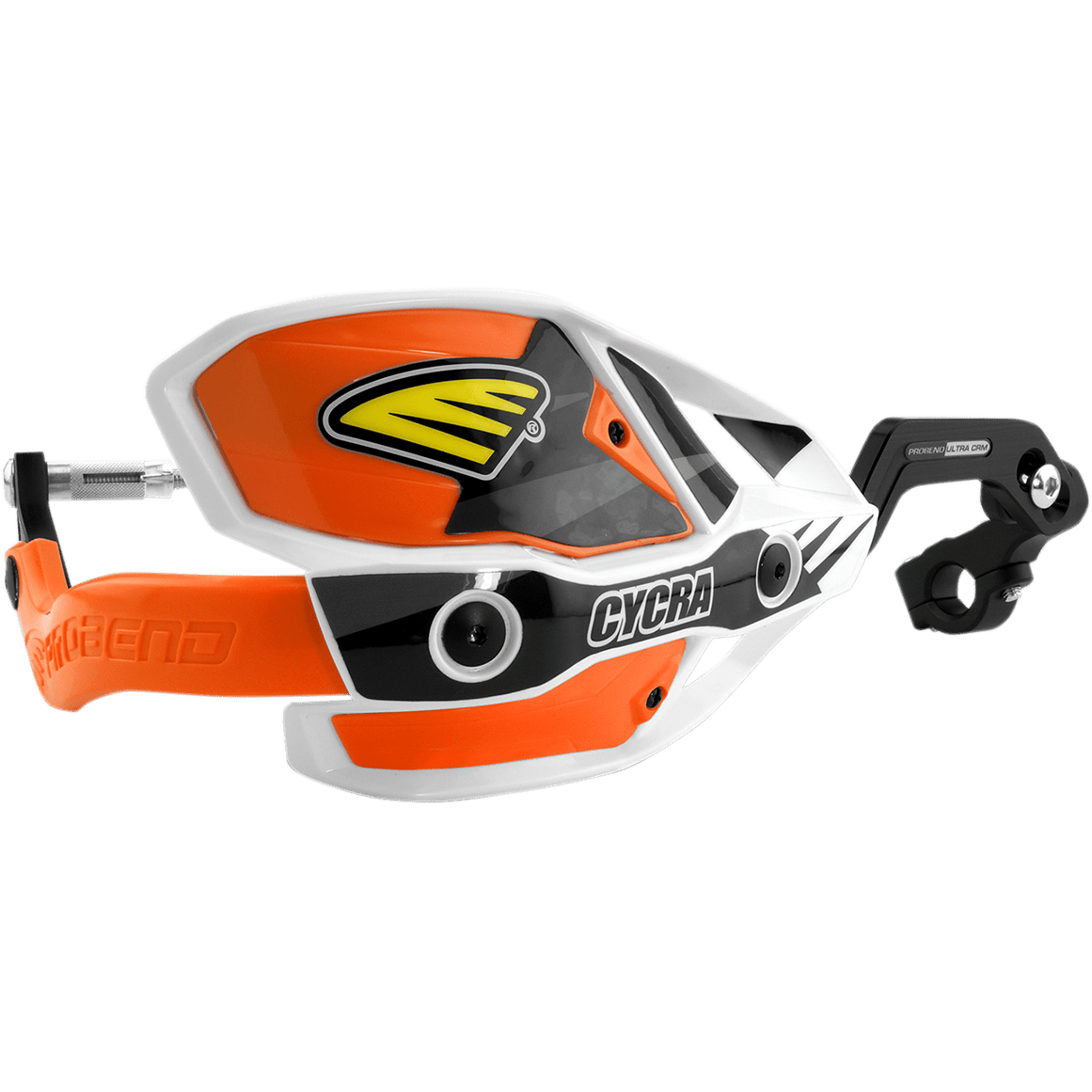 CYCRA Handguards Ultra White/Orange 1CYC740722X