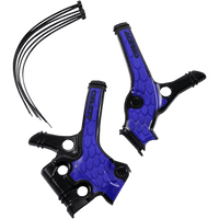 ACERBIS X-Grip Frame Guards Black/Blue YZ 65