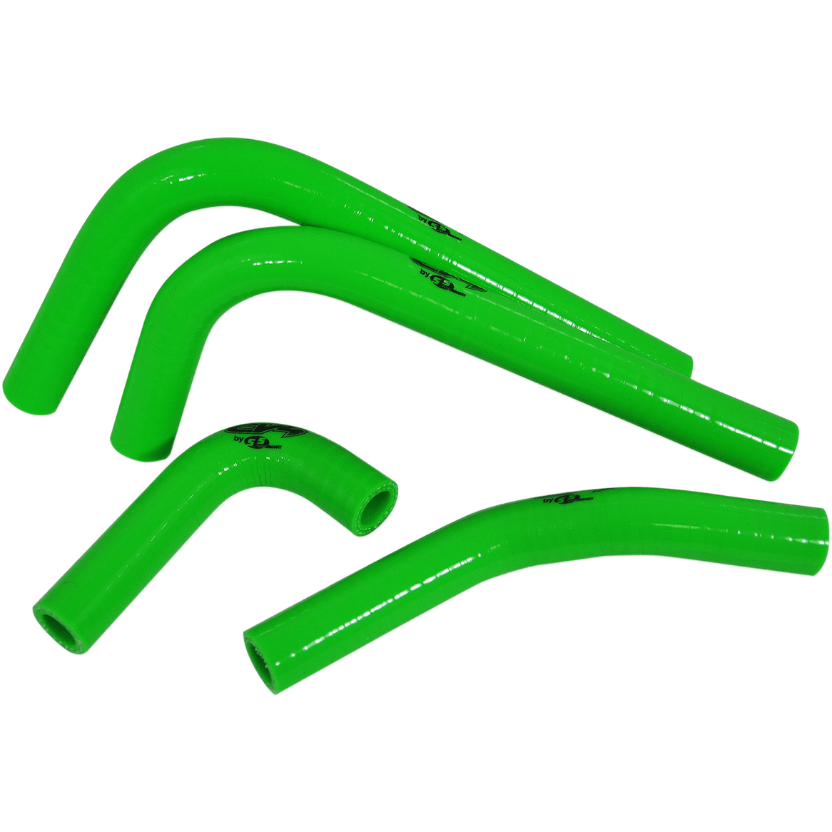 CV4 Performance Radiator Hose Kit Green Kawasaki SFSMBC267G